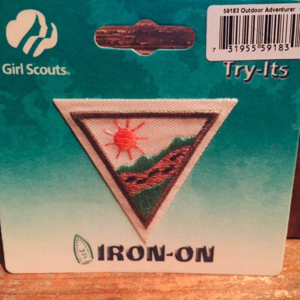 Girl Scouts patch outdoor adventurer